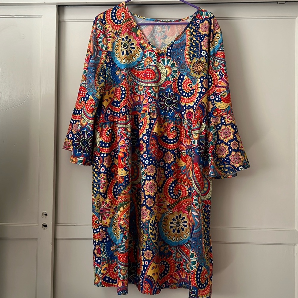 Vibrant Lounge Dress
